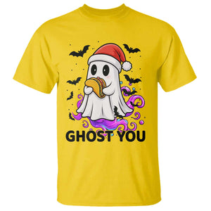 Funny Ghost Halloween Christmas T Shirt Ghost You - Print Your Wear