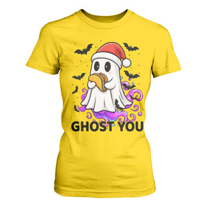 Funny Ghost Halloween Christmas T Shirt For Women Ghost You - Print Your Wear