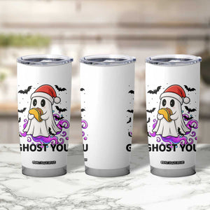 Funny Ghost Halloween Christmas Tumbler Cup Ghost You TS14 Print Your Wear