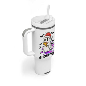 Funny Ghost Halloween Christmas Tumbler With Handle Ghost You - Print Your Wear