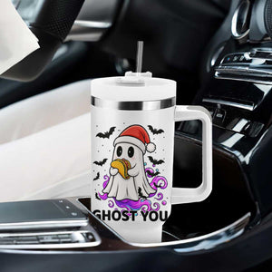 Funny Ghost Halloween Christmas Tumbler With Handle Ghost You - Print Your Wear
