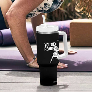 Funny Jesus Christian Meme Tumbler With Handle You Are Ready TS14 Print Your Wear