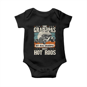 Some Grandpas Play Bingo Real Grandpas Drive Hotrods Baby Onesie 1932 American Classic Hotrod