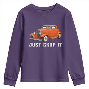 Just Chop It Youth Sweatshirt 1932 American Classic Hotrod