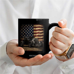 1932 American Classic Hotrod US Flag 4th of July Coffee Mug