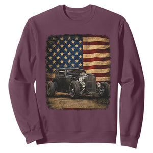 1932 American Classic Hotrod US Flag 4th of July Sweatshirt