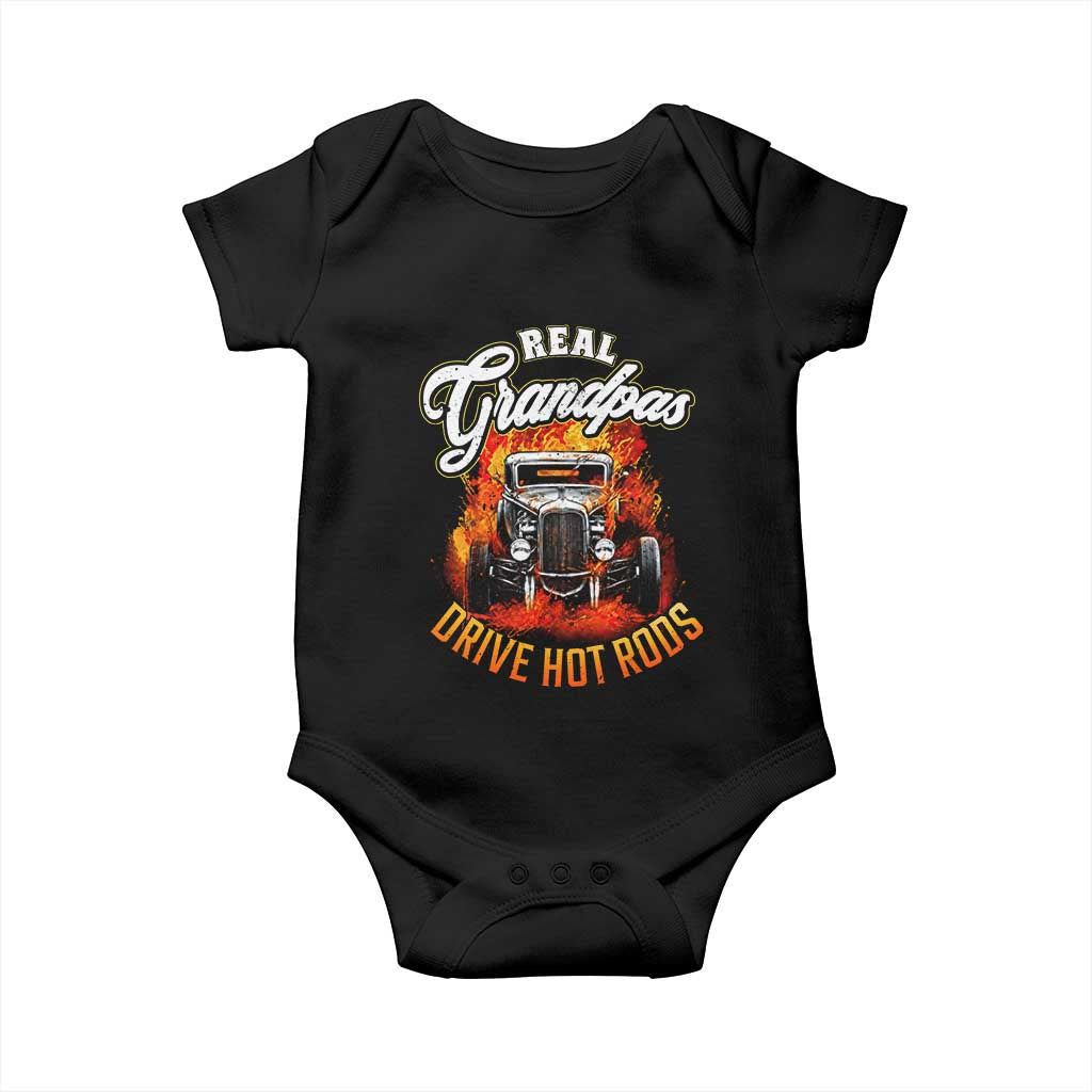 Real Grandpas Drive Hotrods Baby Onesie Vintage 1932 Hotrod