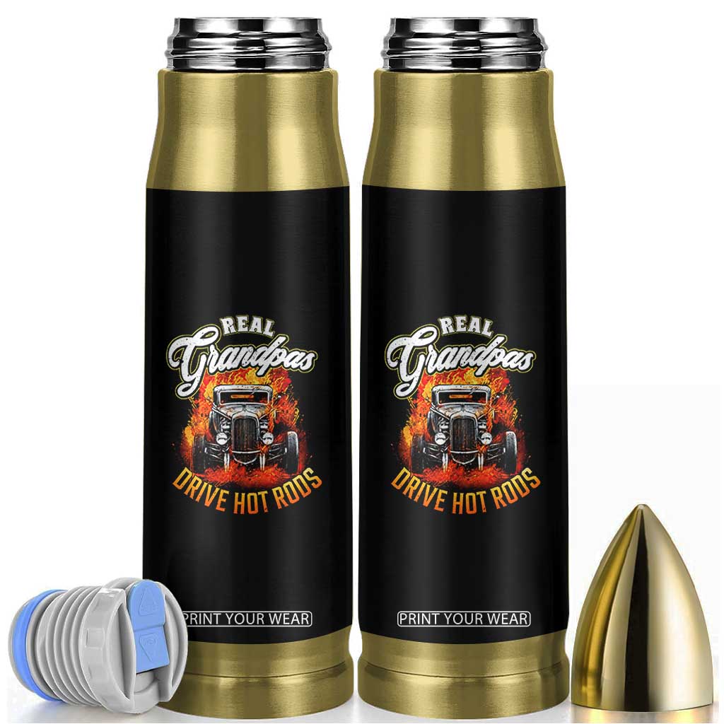 Real Grandpas Drive Hotrods Bullet Tumbler Vintage 1932 Hotrod