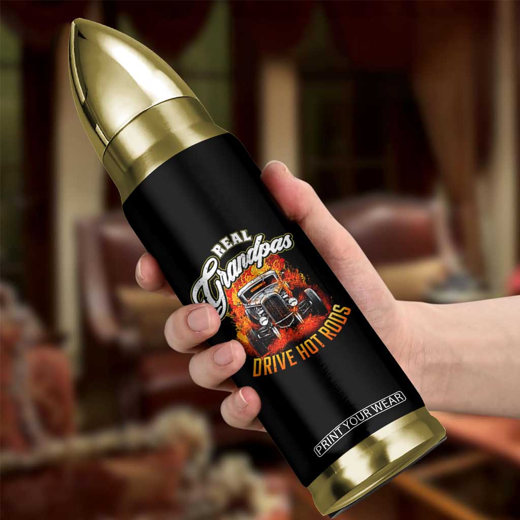 Real Grandpas Drive Hotrods Bullet Tumbler Vintage 1932 Hotrod