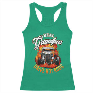 Real Grandpas Drive Hotrods Racerback Tank Top Vintage 1932 Hotrod