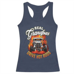 Real Grandpas Drive Hotrods Racerback Tank Top Vintage 1932 Hotrod