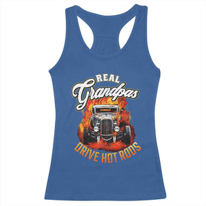 Real Grandpas Drive Hotrods Racerback Tank Top Vintage 1932 Hotrod