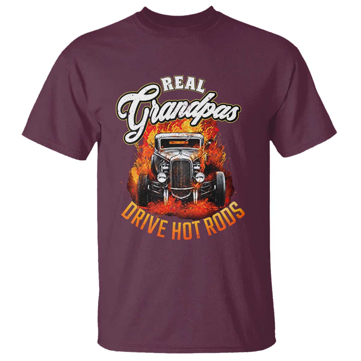 Real Grandpas Drive Hotrods T Shirt Vintage 1932 Hotrod