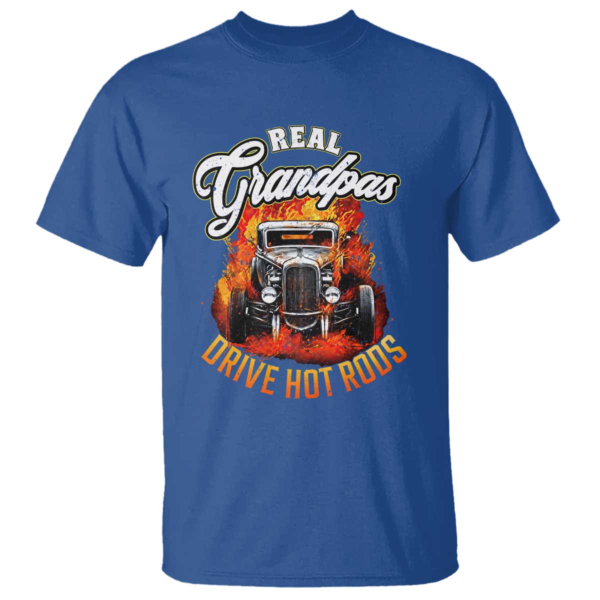 Real Grandpas Drive Hotrods T Shirt Vintage 1932 Hotrod