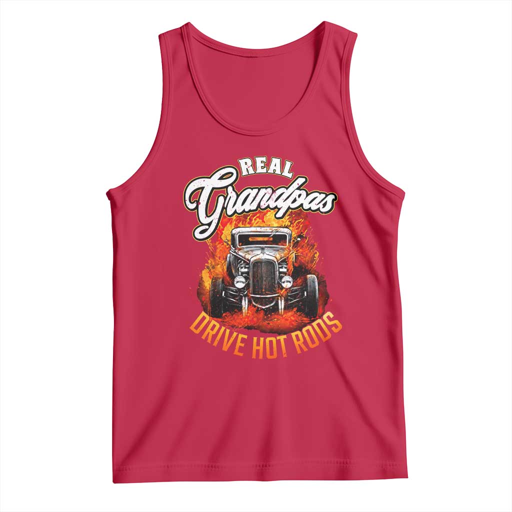 Real Grandpas Drive Hotrods Tank Top Vintage 1932 Hotrod