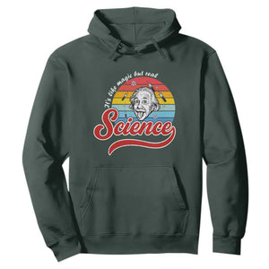 Science It Is Like Magic But Real Hoodie Funny Science Teacher TS14 Dark Forest Green Print Your Wear