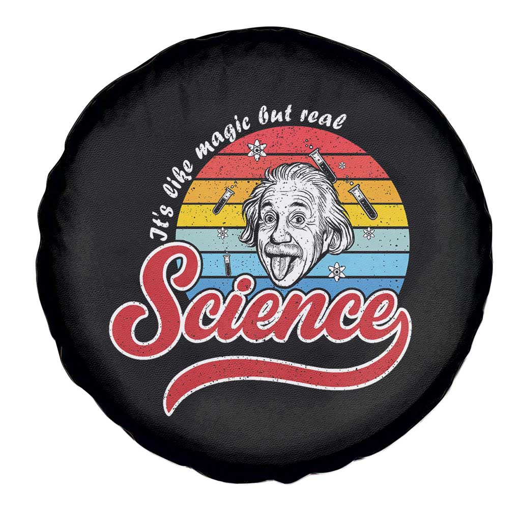 Science It Is Like Magic But Real Spare Tire Cover Funny Science Teacher TS14 Print Your Wear