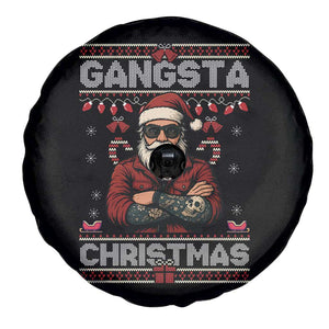 Gangster Santa Claus Hip Hop Rap Christmas Cool Spare Tire Cover TS14 Print Your Wear