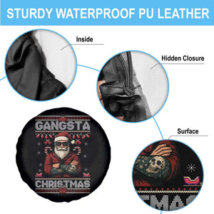 Gangster Santa Claus Hip Hop Rap Christmas Cool Spare Tire Cover TS14 Print Your Wear