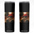 Funny Gangster Cats Christmas Skinny Tumbler Smoking Kitten Meme TS14 Black Print Your Wear