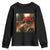 Funny Gangster Cats Christmas Youth Sweatshirt Smoking Kitten Meme - Print Your Wear