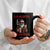 Funny Santa Drinking Beer Christmas Coffee Mug Gangster Rock On Hand Xmas TS14 Print Your Wear