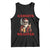 Funny Santa Drinking Beer Christmas Tank Top Gangster Rock On Hand Xmas TS14 Black Print Your Wear