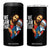 Funny Jesus Santa Meme 4 in 1 Can Cooler Tumbler We Saw That Christmas TS14 One Size: 16 oz Black Print Your Wear