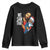 Funny Jesus Santa Meme Youth Sweatshirt We Saw That Christmas - Print Your Wear