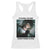Funny Distressed Doll Face Meme Racerback Tank Top It Is Fine I Am Fine Everything Is Fine TS14 White Print Your Wear