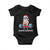 Funny Santa Gym Xmas Baby Onesie Healthy Christmas - Print Your Wear
