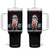 Funny Santa Gym Xmas Tumbler With Handle Healthy Christmas - Print Your Wear