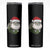 Watermelon Cat Christmas Skinny Tumbler Funny Silly Kitten Meme TS14 Black Print Your Wear