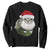 Watermelon Cat Christmas Sweatshirt Funny Silly Kitten Meme - Print Your Wear