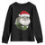 Watermelon Cat Christmas Youth Sweatshirt Funny Silly Kitten Meme - Print Your Wear