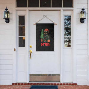 Funny Cat Bruh Christmas Garden Flag Silly Meme Kitty Xmas TS14 Print Your Wear