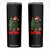Funny Cat Bruh Christmas Skinny Tumbler Silly Meme Kitty Xmas TS14 Black Print Your Wear
