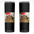 Funny Cat Drinking Wine Christmas Skinny Tumbler TS14 Black Print Your Wear