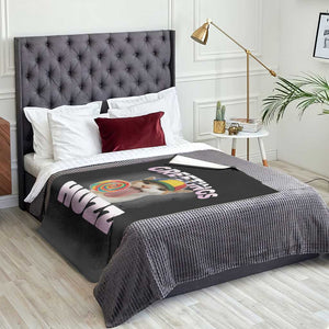 Funny Cat Meme Throw Blanket Greetings Huzz - Print Your Wear