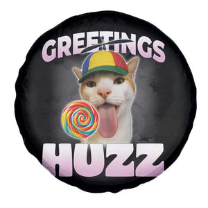 Funny Cat Meme Spare Tire Cover Greetings Huzz TS14 Print Your Wear