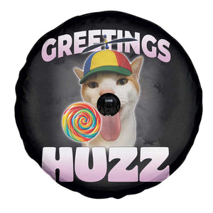 Funny Cat Meme Spare Tire Cover Greetings Huzz TS14 Print Your Wear