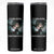 Funny Doll Face Meme Skinny Tumbler It Is Fine I Am Fine Everything Is Fine TS14 Black Print Your Wear