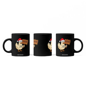 Chicken Game Christmas Coffee Mug Funny Do Not Look At The Chicken TS14 Print Your Wear