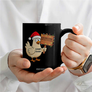 Chicken Game Christmas Coffee Mug Funny Do Not Look At The Chicken TS14 Print Your Wear