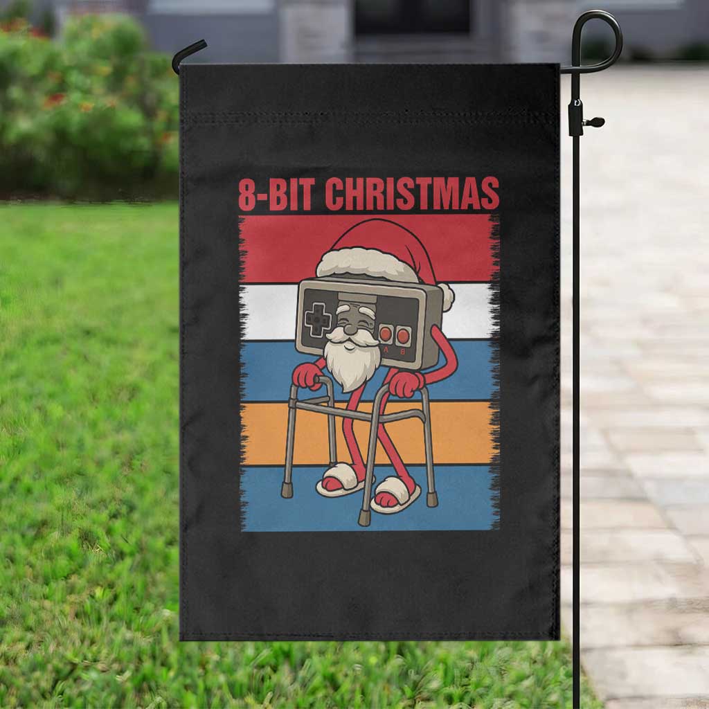 Funny Old Gamer Christmas Garden Flag Retro 80s 90s Video Game TS14 Print Your Wear