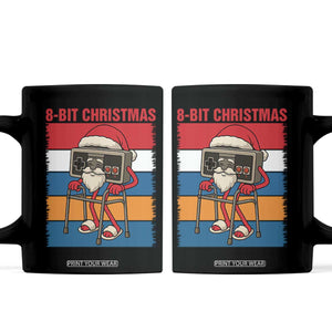 Funny Old Gamer Christmas Coffee Mug Retro 80s 90s Video Game TS14 Black Print Your Wear