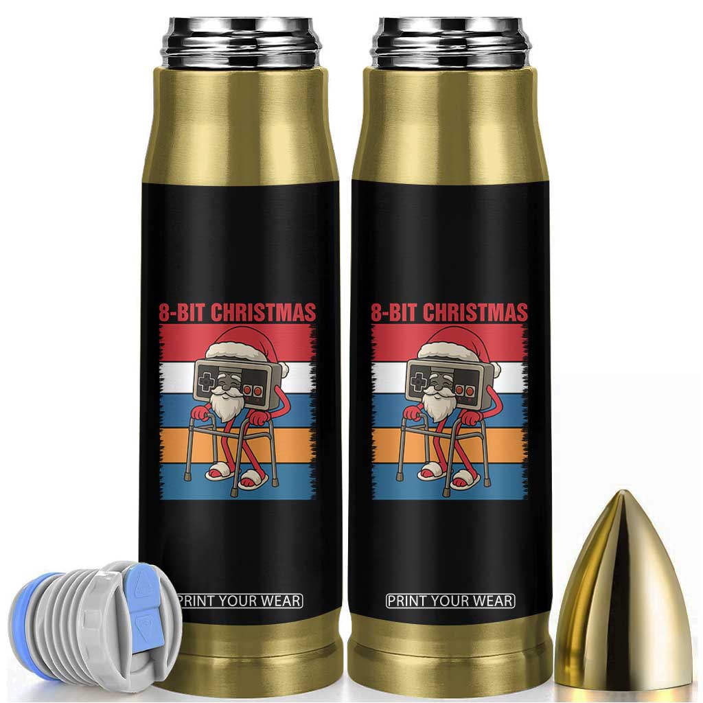 Funny Old Gamer Christmas Bullet Tumbler Retro 80s 90s Video Game TS14 Black Print Your Wear