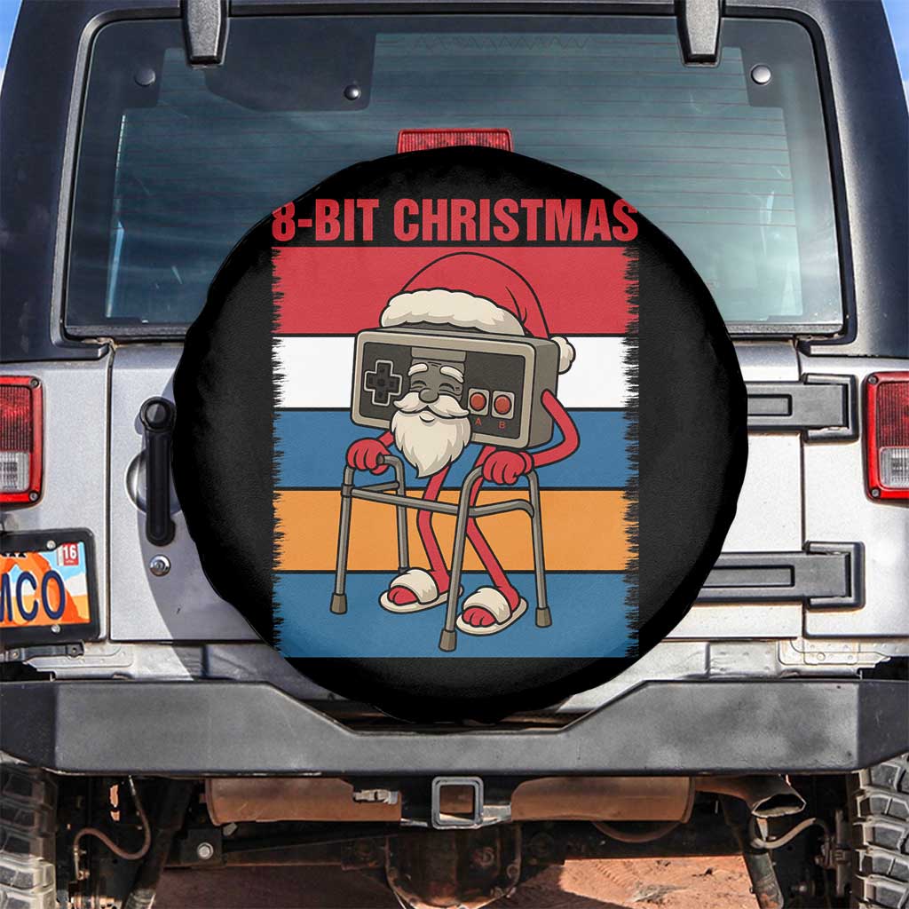 Funny Old Gamer Christmas Spare Tire Cover Retro 80s 90s Video Game TS14 No hole Black Print Your Wear