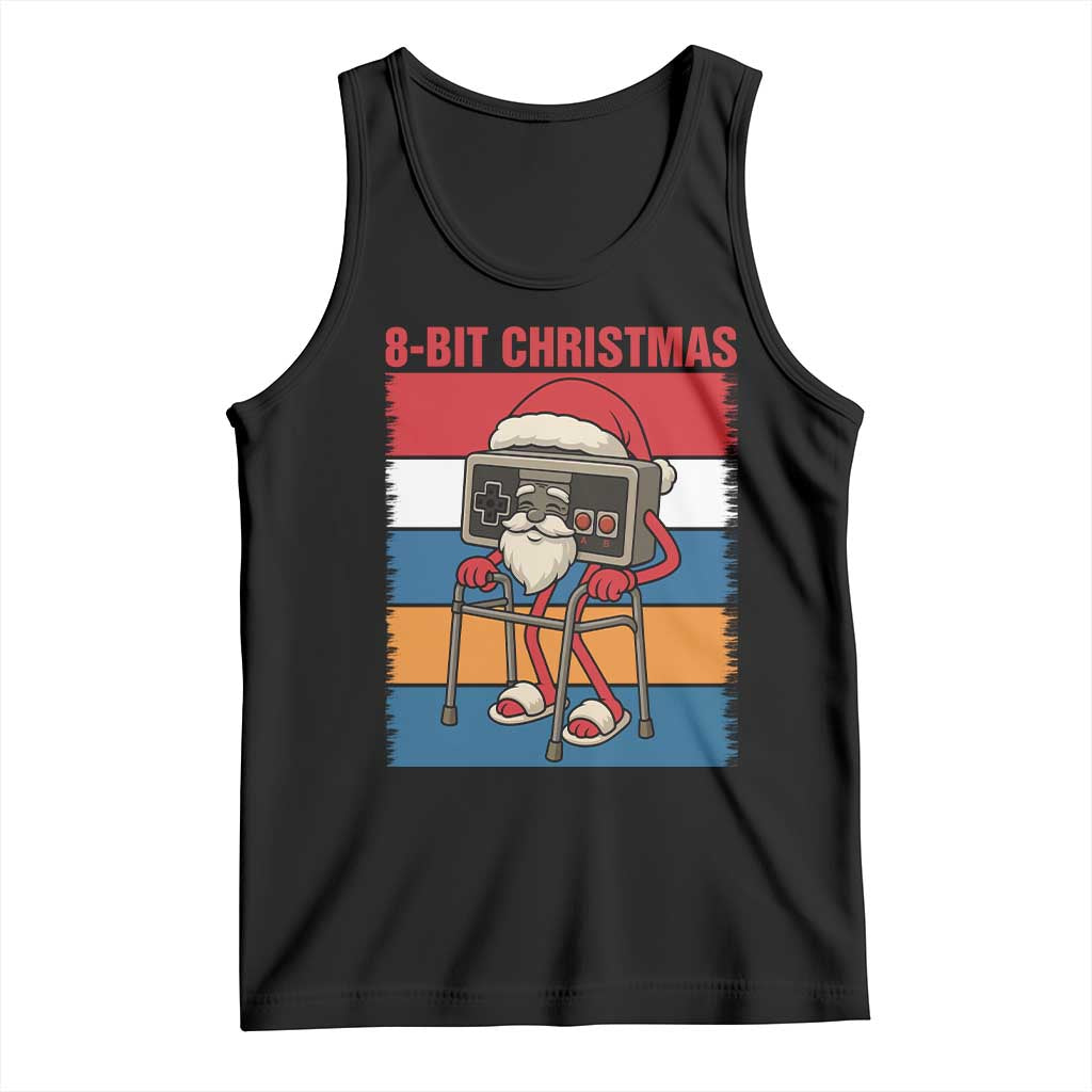 Funny Old Gamer Christmas Tank Top Retro 80s 90s Video Game TS14 Black Print Your Wear