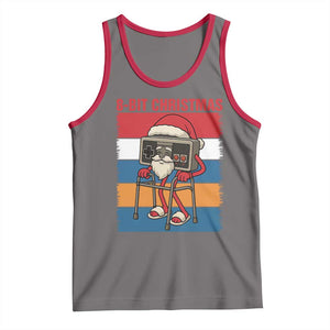Funny Old Gamer Christmas Tank Top Retro 80s 90s Video Game TS14 Deep Heather Red Print Your Wear
